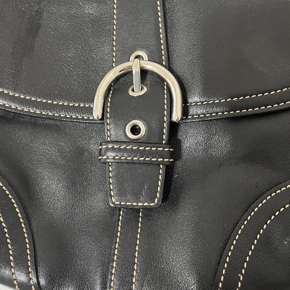 Women’s Classic Vintage Y2K Soho Leather COACH Crossbody Bag 7843 - Picture 3 of 7